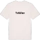 Tefällan fetstil t-shirt