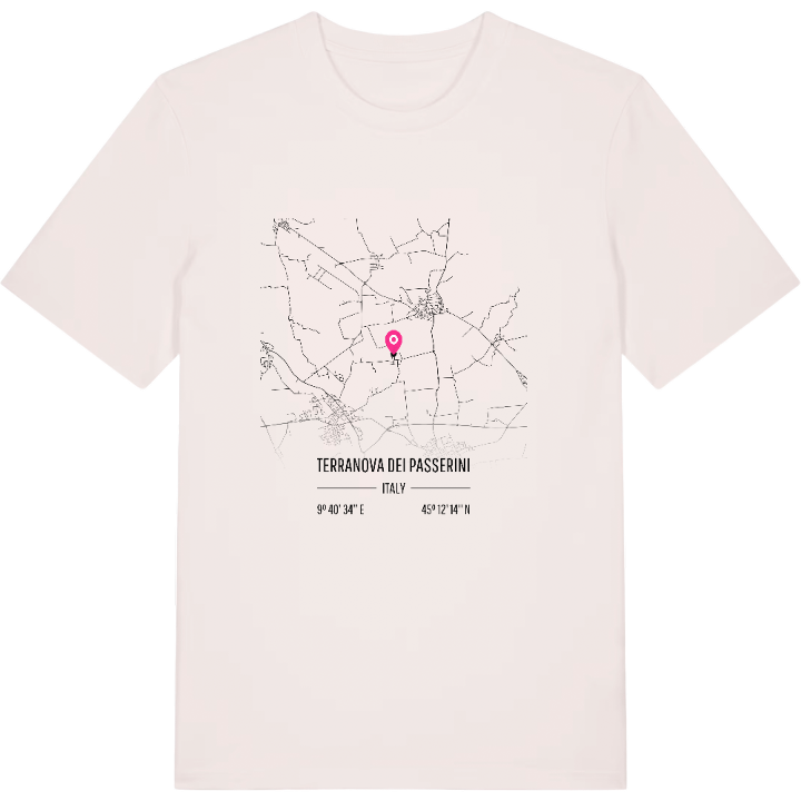 Terranova dei Passerini karta t-shirt – t-shirt från PinShirt