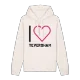 Jag älskar Teversham hoodie stort tryck