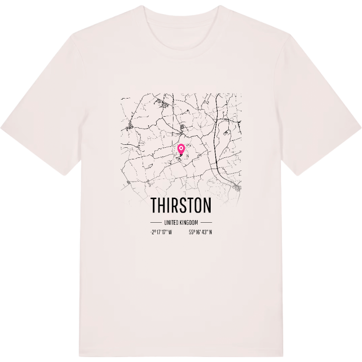 Thirston karta t-shirt – t-shirt från PinShirt