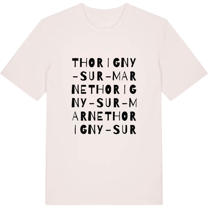 Thorigny-sur-Marne ordlek t-shirt – t-shirt från PinShirt