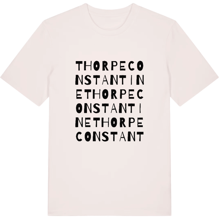 Thorpe Constantine ordlek t-shirt – t-shirt från PinShirt