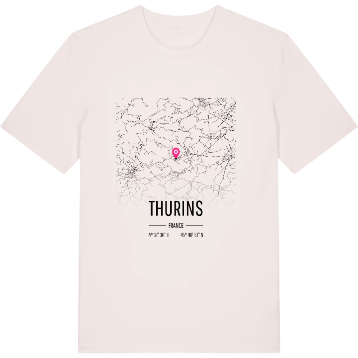 Thurins karta t-shirt – t-shirt från PinShirt