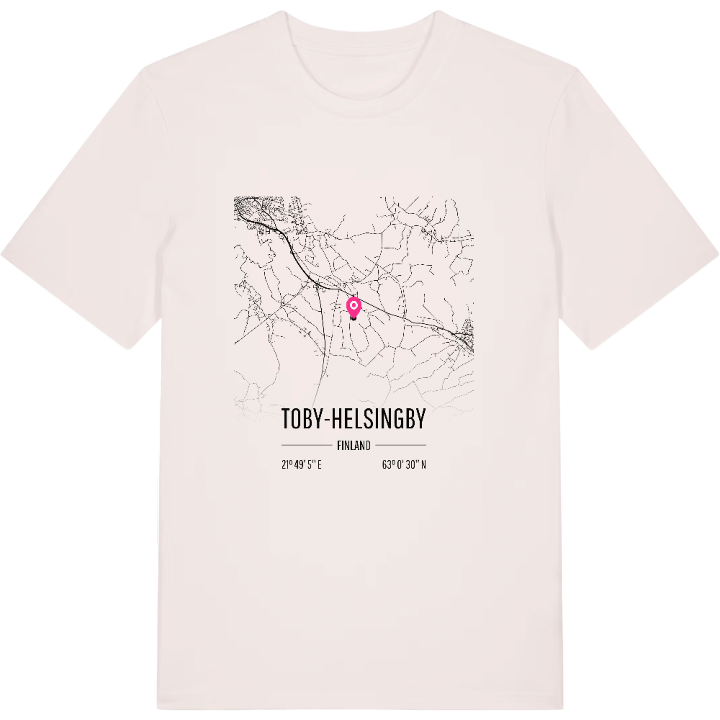 Toby-Helsingby karta t-shirt – t-shirt från PinShirt