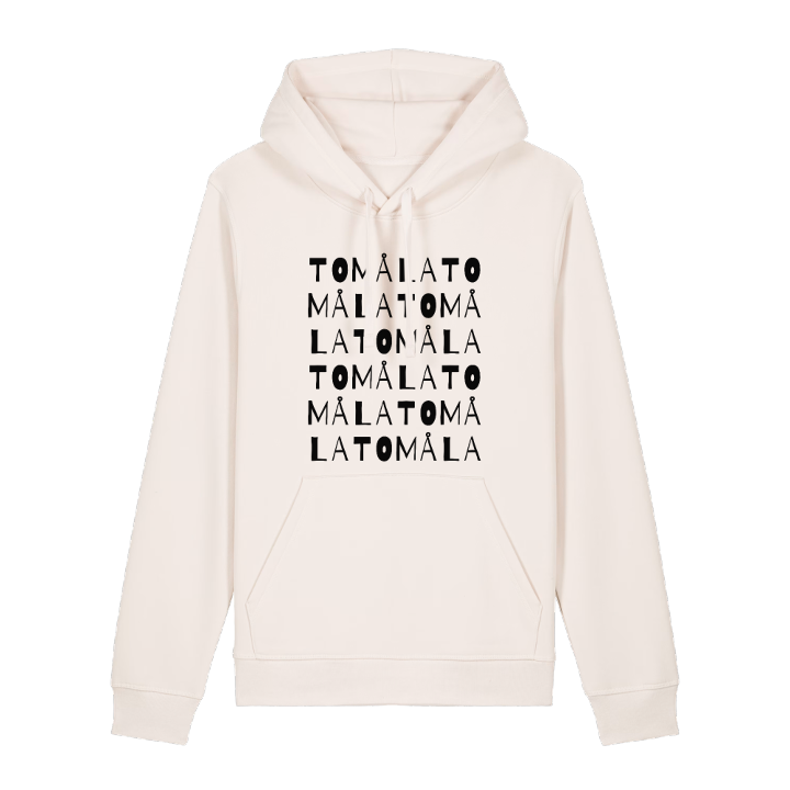 Tomåla ordlek hoodie – hoodie från PinShirt