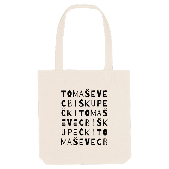 Tomaševec Biškupečki ordlek tygkasse – tygkasse från PinShirt