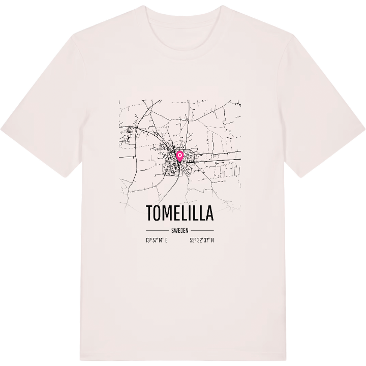 Tomelilla karta t-shirt – t-shirt från PinShirt