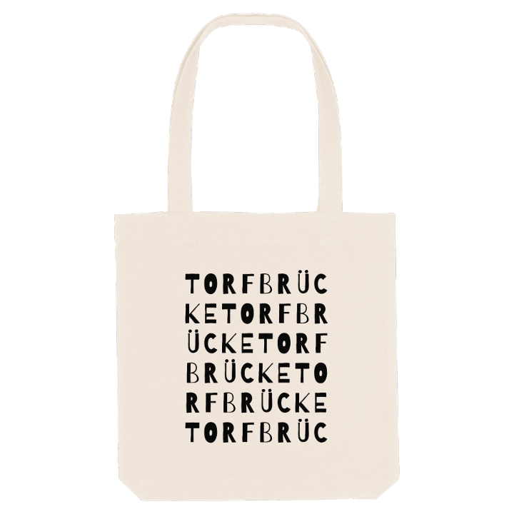 Torfbrücke ordlek tygkasse – tygkasse från PinShirt