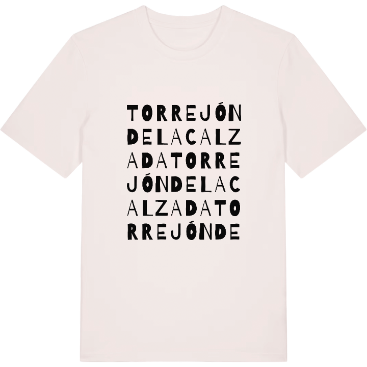 Torrejón de la Calzada ordlek t-shirt – t-shirt från PinShirt