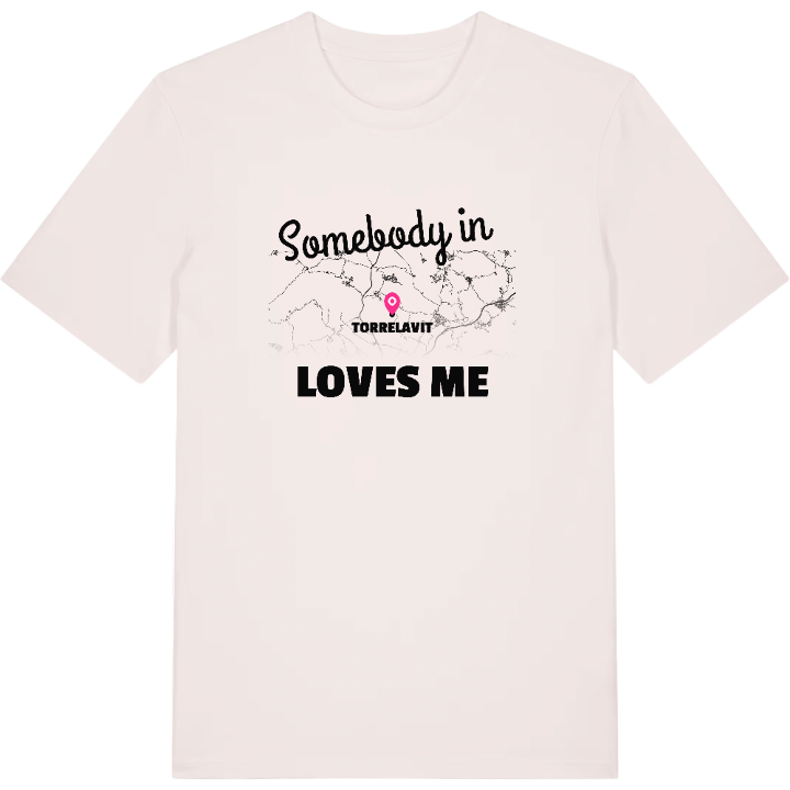 Någon i Torrelavit älskar mig t-shirt – t-shirt från PinShirt