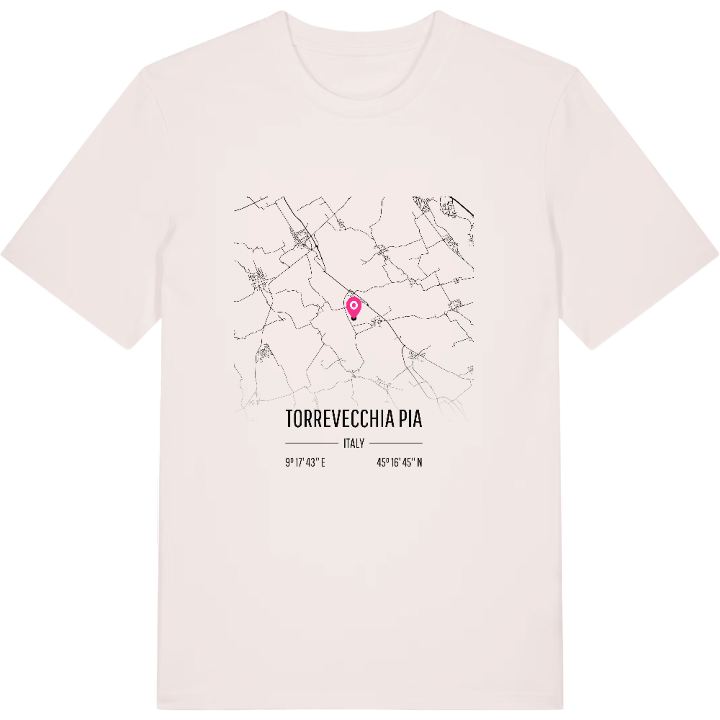 Torrevecchia Pia karta t-shirt – t-shirt från PinShirt