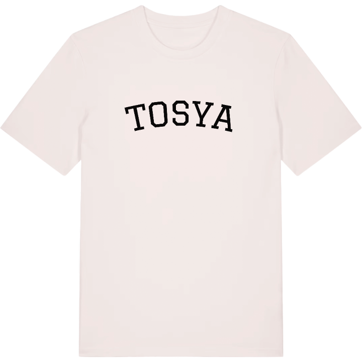 Tosya böjd t-shirt – t-shirt från PinShirt