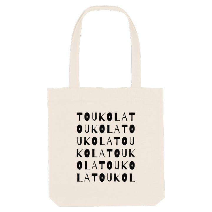 Toukola ordlek tygkasse – tygkasse från PinShirt