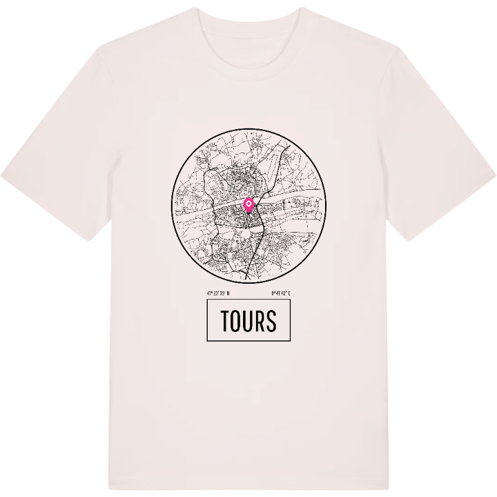 Tours t-shirt – t-shirt från PinShirt