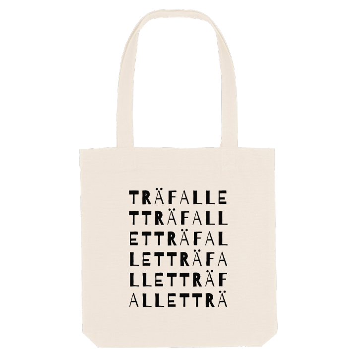Träfallet ordlek tygkasse – tygkasse från PinShirt