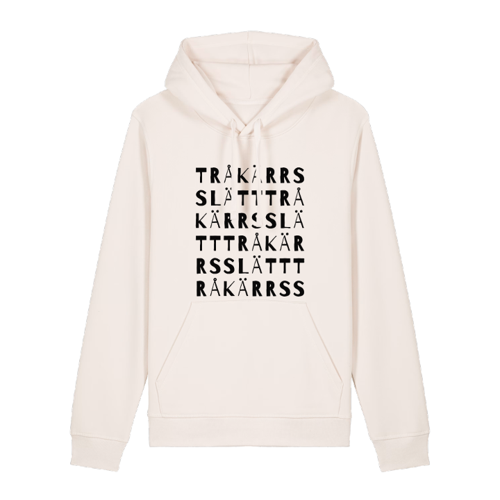 Tråkärrsslätt ordlek hoodie – hoodie från PinShirt
