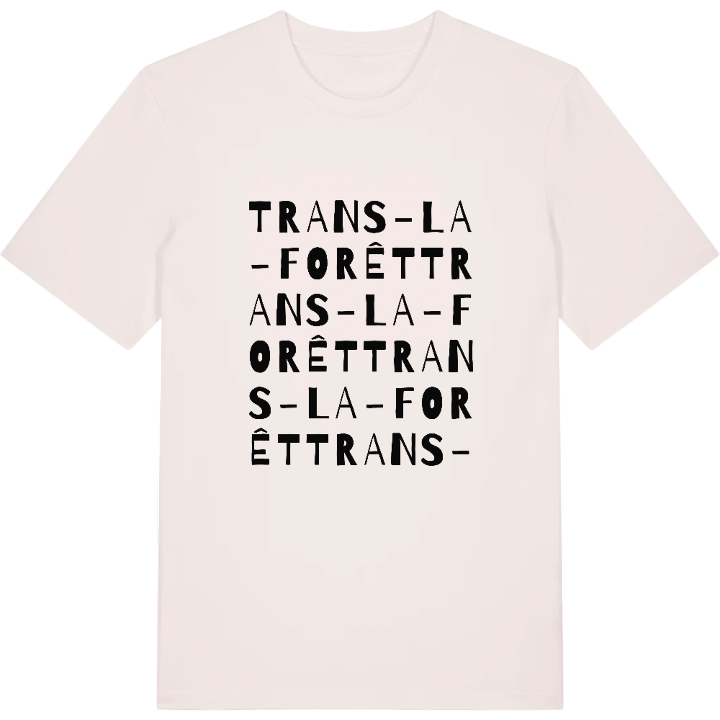 Trans-la-Forêt ordlek t-shirt – t-shirt från PinShirt