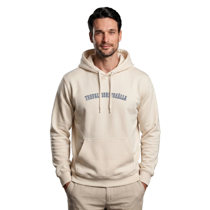 Trefaldighetskälla college hoodie – hoodie från PinShirt