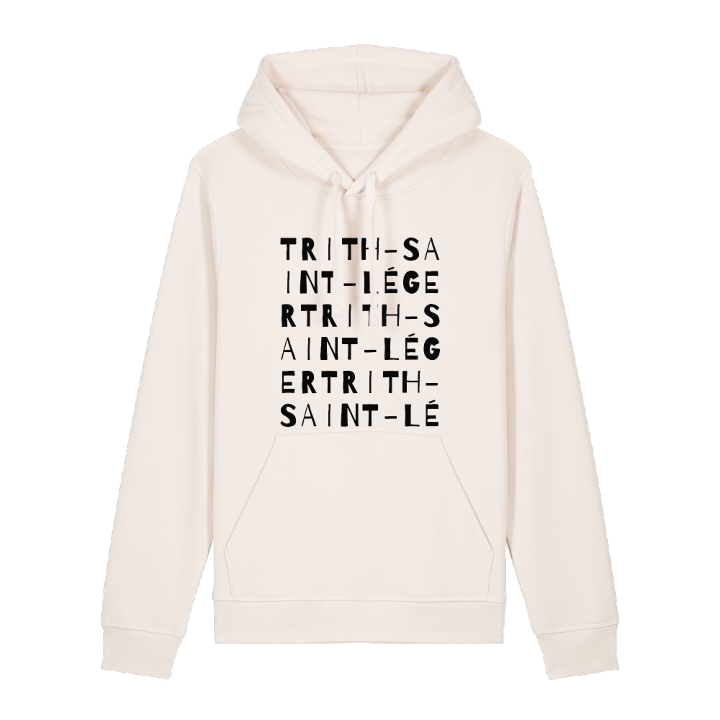 Trith-Saint-Léger ordlek hoodie – hoodie från PinShirt