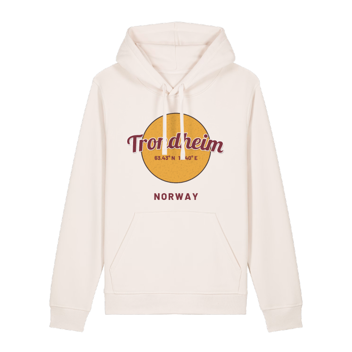 Trondheim cirkel hoodie – hoodie från PinShirt