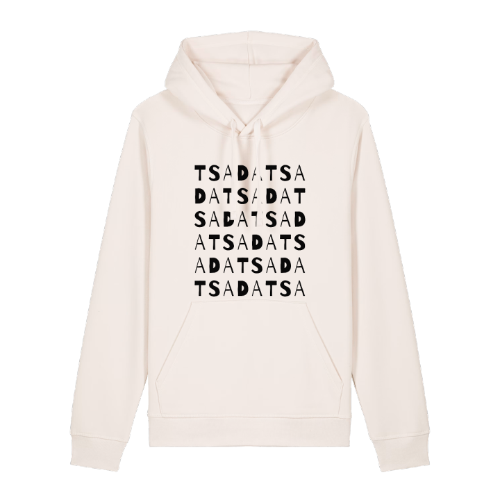 Tsada ordlek hoodie – hoodie från PinShirt
