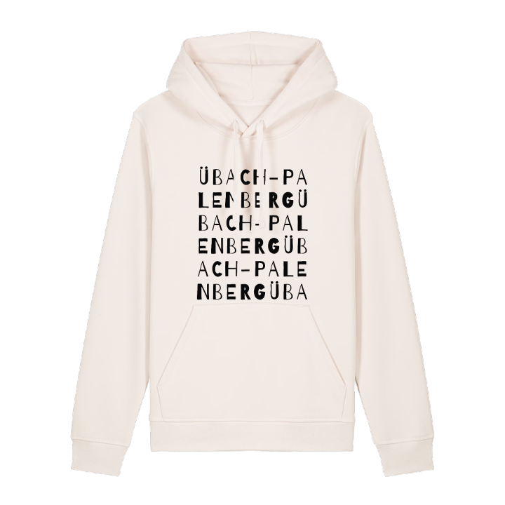 Übach-Palenberg ordlek hoodie – hoodie från PinShirt