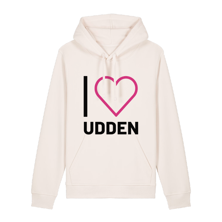 Jag älskar Udden hoodie stort tryck – hoodie från PinShirt