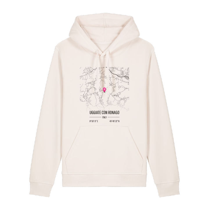 Uggiate con Ronago karta hoodie – hoodie från PinShirt