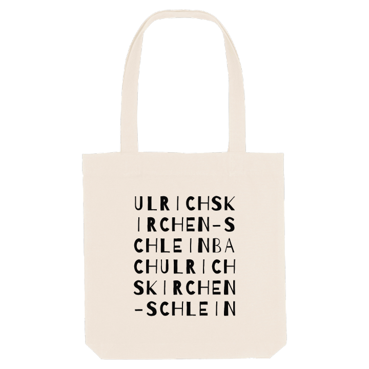 Ulrichskirchen-Schleinbach ordlek tygkasse – tygkasse från PinShirt