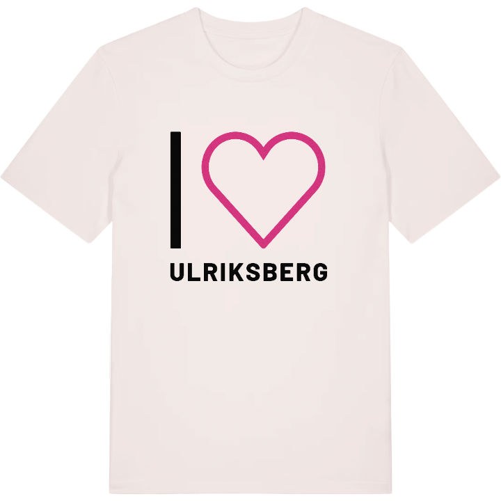 Jag älskar Ulriksberg t-shirt stort tryck – t-shirt från PinShirt