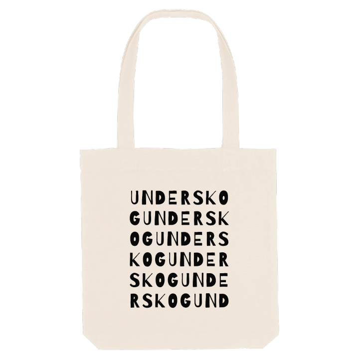Underskog ordlek tygkasse – tygkasse från PinShirt