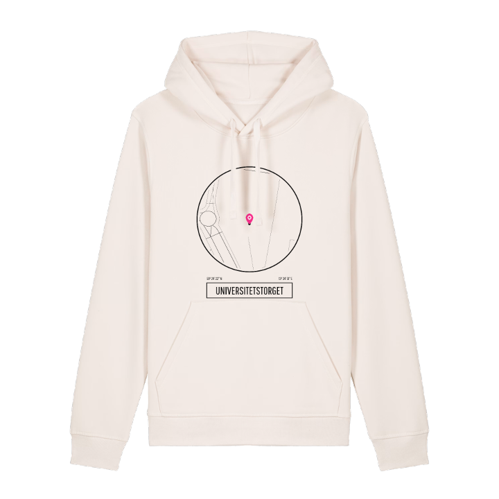 Universitetstorget hoodie – hoodie från PinShirt