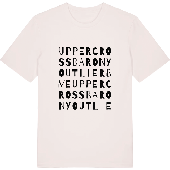 Uppercross Barony outlier BME ordlek t-shirt – t-shirt från PinShirt