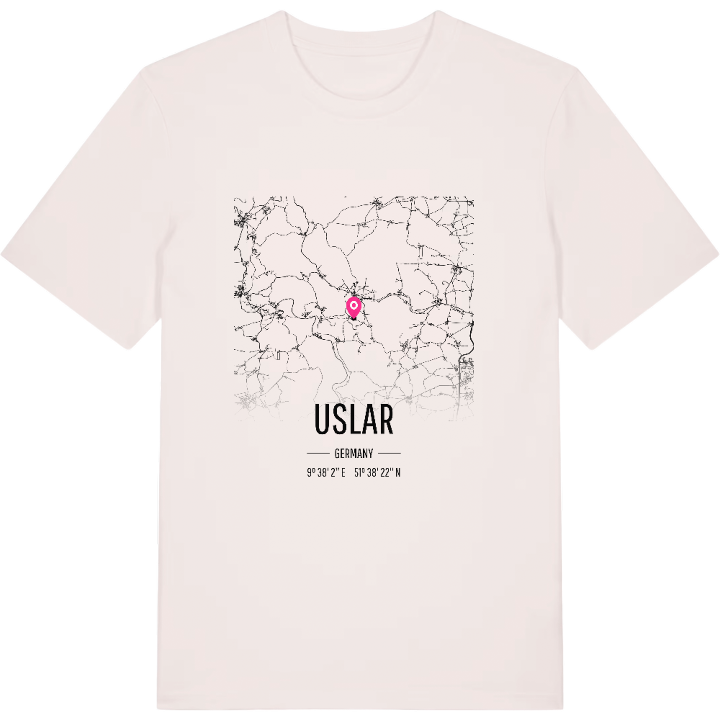 Uslar karta t-shirt – t-shirt från PinShirt