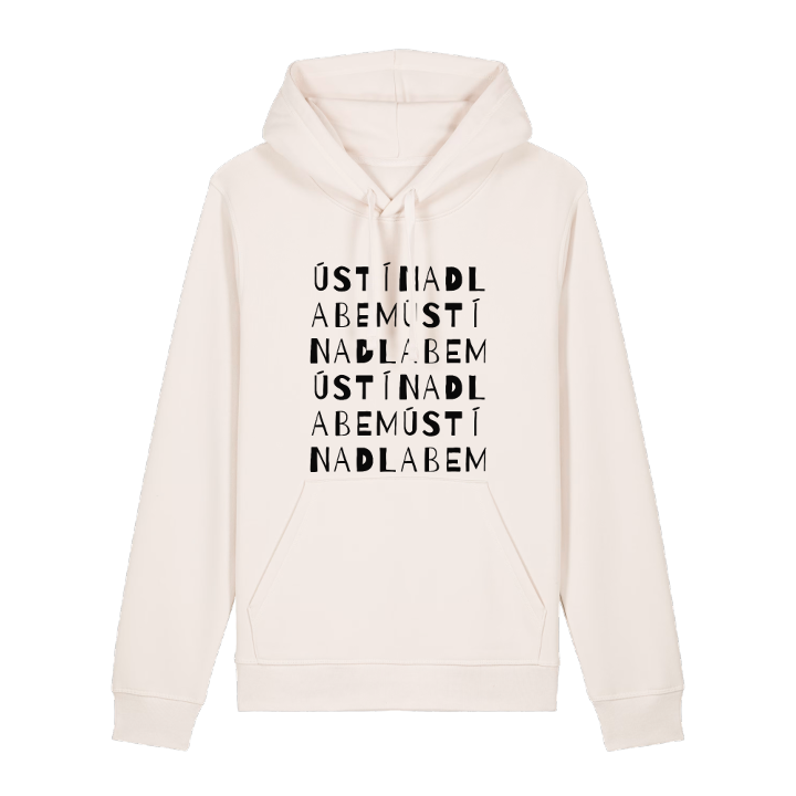 Ústí nad Labem ordlek hoodie – hoodie från PinShirt
