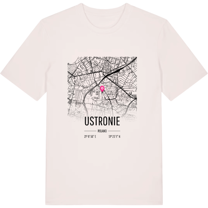 Ustronie karta t-shirt – t-shirt från PinShirt