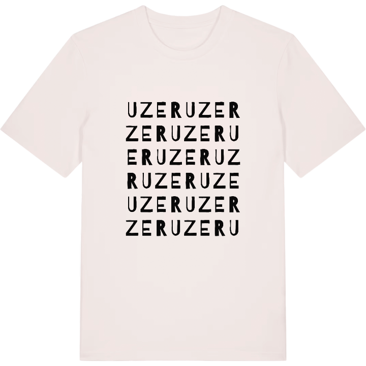 Uzer ordlek t-shirt – t-shirt från PinShirt