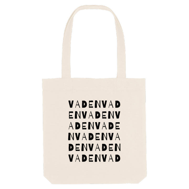 Vaden ordlek tygkasse – tygkasse från PinShirt