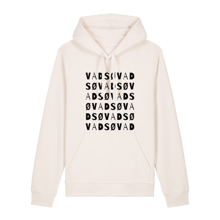 Vadsø ordlek hoodie – hoodie från PinShirt