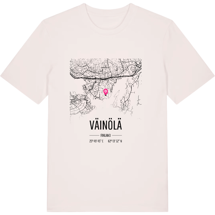 Väinölä karta t-shirt – t-shirt från PinShirt