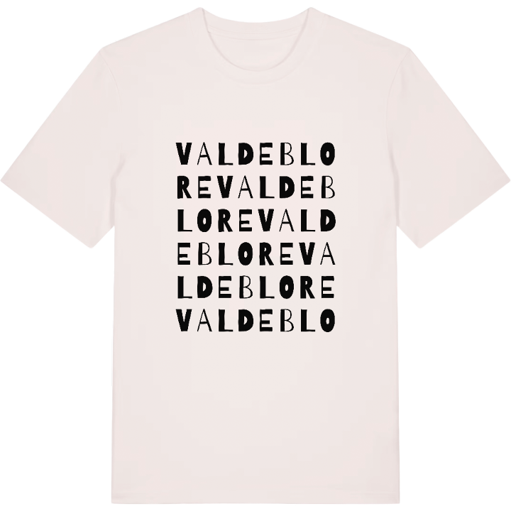 Valdeblore ordlek t-shirt – t-shirt från PinShirt