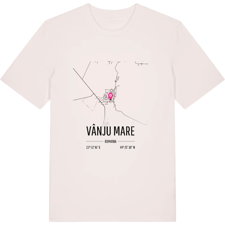 Vânju Mare karta t-shirt – t-shirt från PinShirt