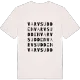 Varvsudden ordlek t-shirt
