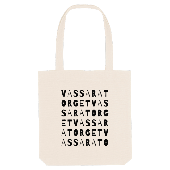 Vassaratorget ordlek tygkasse – tygkasse från PinShirt