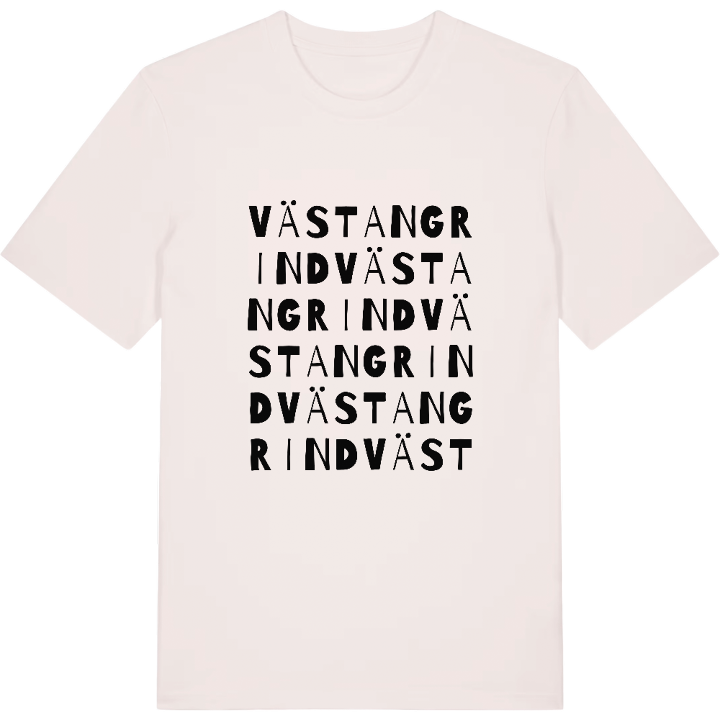 Västangrind ordlek t-shirt – t-shirt från PinShirt