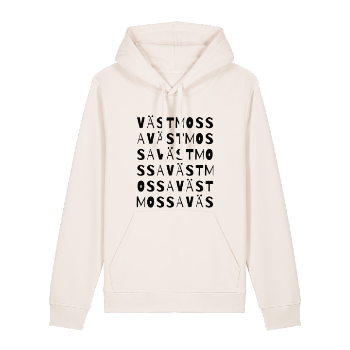 Västmossa ordlek hoodie – hoodie från PinShirt