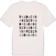 Vauda Canavese ordlek t-shirt