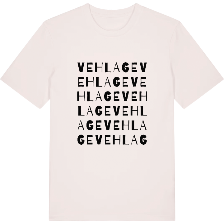 Vehlage ordlek t-shirt – t-shirt från PinShirt
