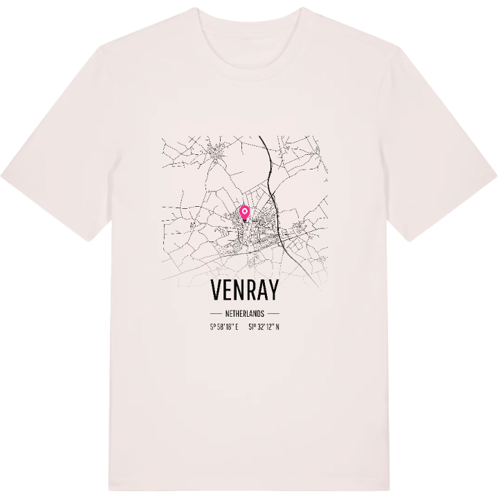 Venray karta t-shirt – t-shirt från PinShirt
