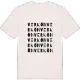 Verkön ordlek t-shirt